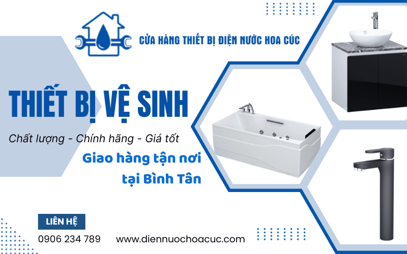 thiết bị vệ sinh Bình Tân