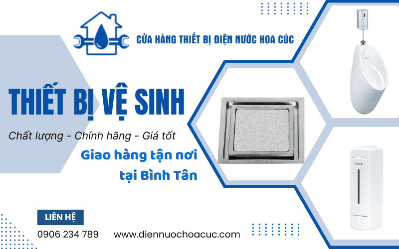 thiết bị vệ sinh Bình Tân