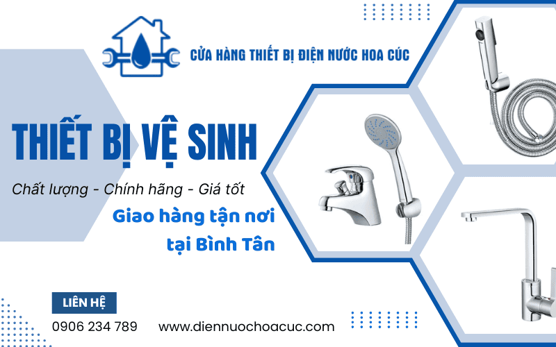 thiết bị vệ sinh Bình Tân