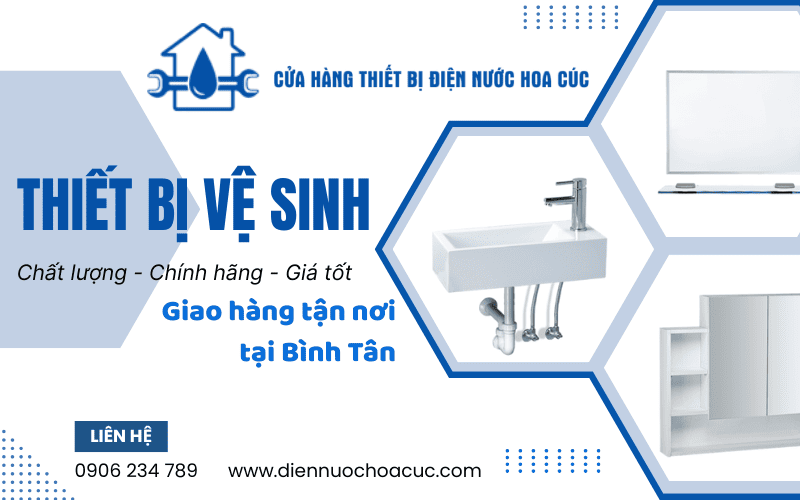 thiết bị vệ sinh Bình Tân